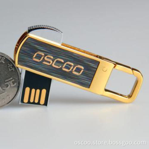 Golden usb with key hook 2gb 4gb 8gb